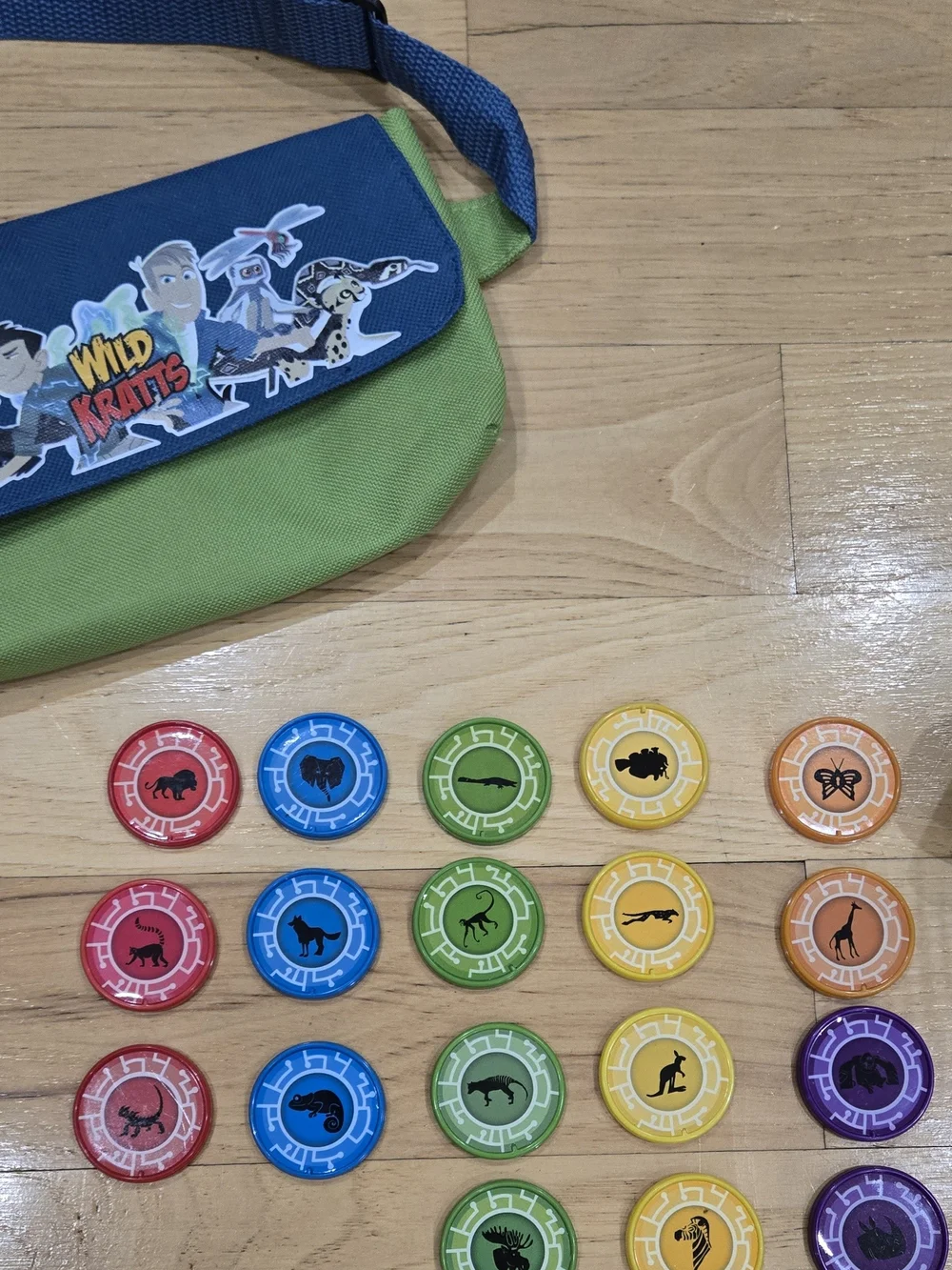 Wild Kratts Kids Belt Bag with Creature Discs